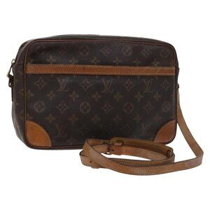 Authentic LOUIS VUITTON Monogram Trocadero 30 Shoulder Bag M51272 LV